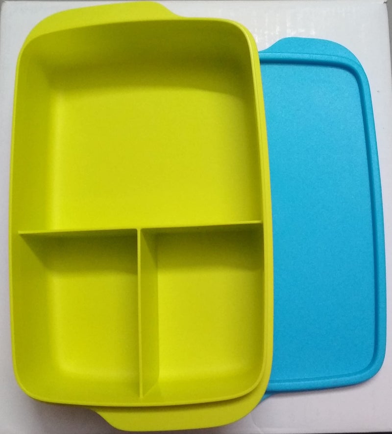 توبروير علبة طعام بلاستيكية مقسمة للأطفال من تابروير - قطعة واحدة - Image 2